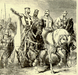 Godfrey_of_Bouillon_and_leaders_of_the_first_crusade